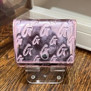 Pink Embossed Women's Wallet